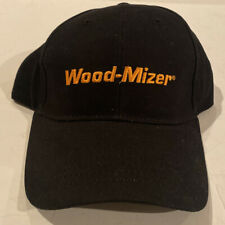 Vintage Wood - Mizer black adjustable cap hat for sale  Elkin
