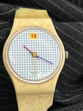 Usado, Relógio de pulso feminino Swatch LW104 pontilhado quartzo suíço funciona bem comprar usado  Enviando para Brazil