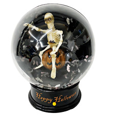 HTF Gemmy 2007 Tornado Globo 10" Luzes Som Esqueleto Neve/Morcegos Abóbora FUNCIONA! comprar usado  Enviando para Brazil