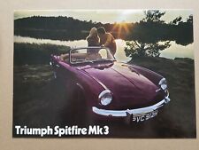 Triumph spitfire prospekt gebraucht kaufen  Schwarzenbach am Wald