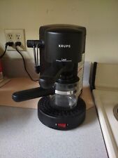 Máquina para hacer café con leche Krups Espresso Cappuccino negra modelo 871   segunda mano  Embacar hacia Argentina