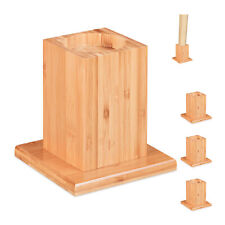 Stopki nóżki do mebli komody szafek szafy łóżka meblowe drewniane z bambusa na sprzedaż  Wysyłka do Poland