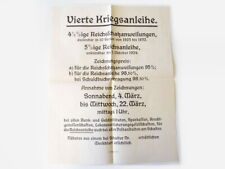 Weltkrieg plakat vierte gebraucht kaufen  Speyer