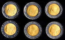 ITALIA Repubblica -  n°3 monete  "bimetalliche"  500 Lire del 1988-89-90  (SPL). usato  Villaricca