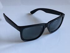 Usado, Óculos de sol Ray-Ban Justin RB 4165 622/T3 borracha preto/cinza degradê polarizado comprar usado  Enviando para Brazil