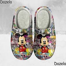 Chinelos de inverno unissex Disney Mickey, chinelo de inverno personalizado Mickey Disneyland, usado comprar usado  Enviando para Brazil