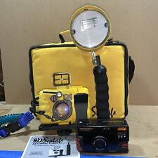Kit de câmera SeaLife com câmera, gabinete, flash e estojo FUNCIONA!! comprar usado  Enviando para Brazil
