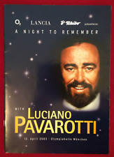Luciano pavarotti programmheft gebraucht kaufen  Tettnang