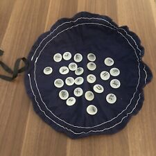 Rune Stones  set of 24 w Velvet Pouch Runestone Wiccan Pagan, used for sale  Shipping to South Africa