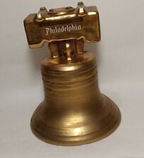 Philadelphia Heritage Whiskey 1976 Bicentennial Decanter Liberty Bell Gold for sale  Shipping to South Africa