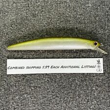 Señuelo de pesca OSP Rudra 130-SP suspendido jerkbait 5,2" 5/7 oz - pececito fantasma segunda mano  Embacar hacia Argentina