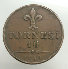 Tornesi 1859 napoli usato  Barletta