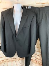 Used, Barassi Men's Black ClassicTuxedo Size 48R Jacket Pants Adj. Waist 42-43-44R for sale  Shipping to South Africa