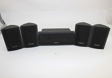 HARMAN/KARDON AVS10 5 Surround Sound Speakers Satellite & Center Channel Theater, used for sale  Shipping to South Africa