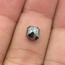 Diamante Naturale Rustico 1.37TCW Nero Ottagono per Gioielli segunda mano  Embacar hacia Mexico