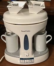 Russell Hobbs Two Cup Tea/Coffee Maker Classic White Range Model, Used Once for sale  Shipping to South Africa