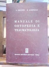 Manuale ortopedia traumatologi usato  Italia
