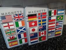Choice of World Flag Fridge Magnet. NEW. Union Jack, USA, Spain, France etc for sale  Shipping to South Africa