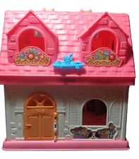 Usado, Fisher-Price Little People Surprise & Sounds Home Pink Playhouse 2015 Testado! comprar usado  Enviando para Brazil