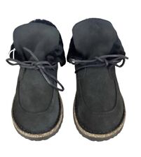 Birkenstock Cabin Core Bakki Black Suede Chukka Boot Women’s Size 38 for sale  Shipping to South Africa