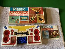 Plastic meccano set for sale  CARNOUSTIE