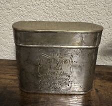 Vintage silverplate tin for sale  Selah