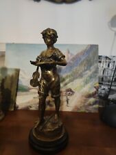 Statue petit garçon d'occasion  Bourg-Argental