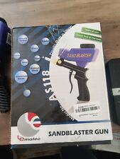 Used, LEMATEC Sandblaster gun With Safety Glasses Mesh tool Air Sandblasting Gun kits for sale  Shipping to South Africa