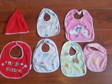 BABY BIBS GIRLS  DRIBBLE BIBS TOWEL for sale  Shipping to South Africa