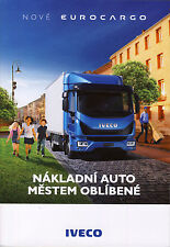 Iveco Eurocargo 2015 catalogue brochure truck camion lkw Czech tcheque, używany na sprzedaż  PL