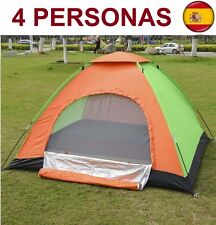 Tienda de Campaña para 4 Personas Impermeable Acampar Camping Carpa OFERTA segunda mano  Málaga