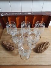 Six chesterfield etched for sale  BOSTON