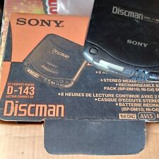 Discman sony d143 d'occasion  Feurs