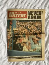 Daily mirror newspaper for sale  MANCHESTER