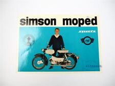 Simson spatz moped gebraucht kaufen  Merseburg