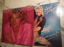 Rod Stewart Vinil LP Lote de 2 Álbuns, Greatest Hits, Blondes Have More Fun, LEIA comprar usado  Enviando para Brazil