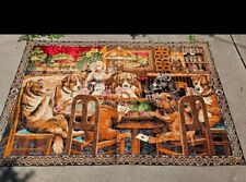 Vintage tapestry dogs for sale  North