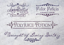 Hogwarts potions stencils for sale  Shipping to Ireland