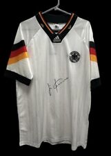 Camisa Jurgen Klinsmann Alemanha 1992 assinada à mão para casa, usado comprar usado  Enviando para Brazil