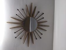 Gold sunburst wall for sale  LONDON