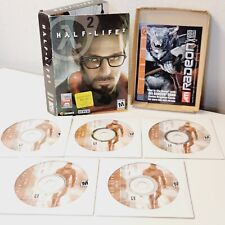 Half-Life 2 (PC-CD-rom, 2004) Jogo de Válvula 5 Discos com Inserções Caixa Grande Gatefold  comprar usado  Enviando para Brazil