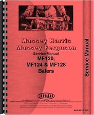 Massey Ferguson 128 120 124 Baler 126 130 Service Manual for sale  Shipping to Canada