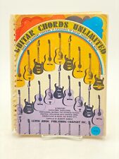 Guitar Chords Unlimited 1972 Original Albert Gamse Music Book for sale  Shipping to South Africa