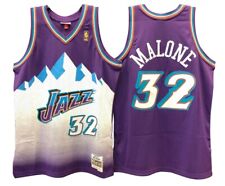 Camiseta deportiva de Karl Malone Utah Jazz Throwback para hombre leyenda del baloncesto de la NBA segunda mano  Embacar hacia Argentina