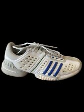 Tênis Adidas Barricade Novak Pro Masculino Tamanho 11.5 Branco/Azul EXCELENTE comprar usado  Enviando para Brazil