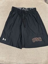 Used, Mens Under Armour black usc trojans Jock Loose Spandex Shorts  small for sale  Shipping to South Africa