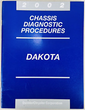 Camión Dodge Dakota 2002 chasis procedimientos de diagnóstico libro manual de servicio segunda mano  Embacar hacia Argentina