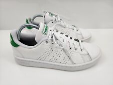 Zapatillas Adidas Neo Cloudfoam Advantage de cuero blanco verde para hombre talla 9 segunda mano  Embacar hacia Mexico
