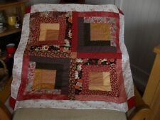 Patchwork lap quilt for sale  CATERHAM