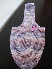 Handmade purple knittedshoulde for sale  LONDON